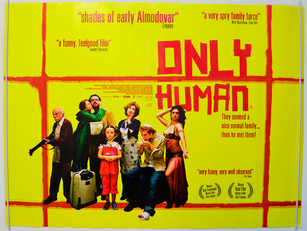 Only Human  Original British Quad Poster - Film Poster - Movie Poster 