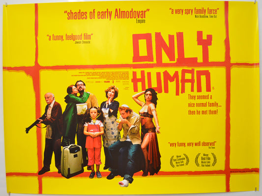 Only Human  (a.k.a. Seres Queridos) Original Quad Poster - Film Poster - Movie Poster  