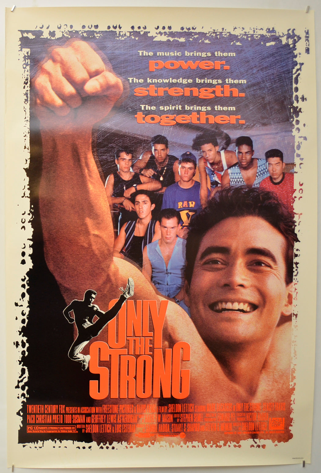 Only The Strong  Original One Sheet Poster - Film Poster - Movie Poster