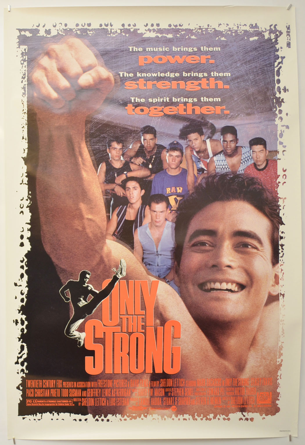 Only The Strong Original One Sheet Poster - Film Poster - Movie Poster