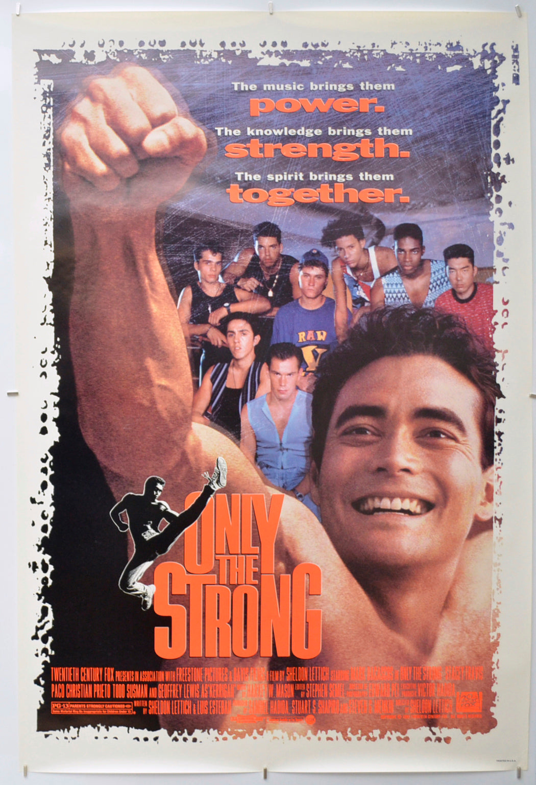 Only The Strong Original One Sheet Poster - Film Poster - Movie Poster