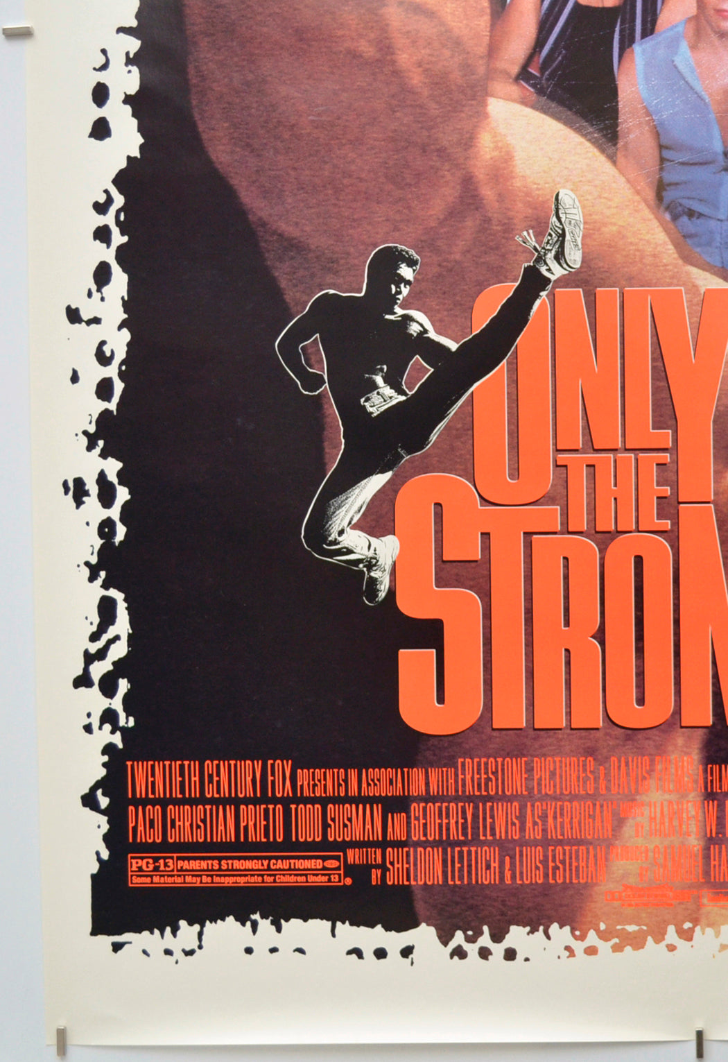 ONLY THE STRONG (Bottom Left) Cinema One Sheet Movie Poster 