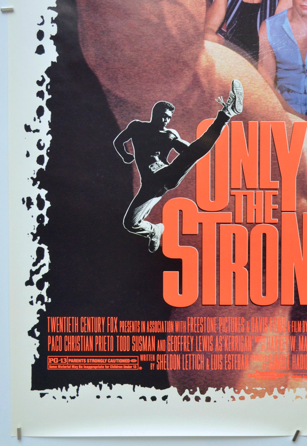 ONLY THE STRONG (Bottom Left) Cinema One Sheet Movie Poster 