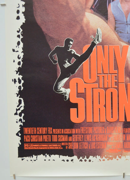 ONLY THE STRONG (Bottom Left) Cinema One Sheet Movie Poster 