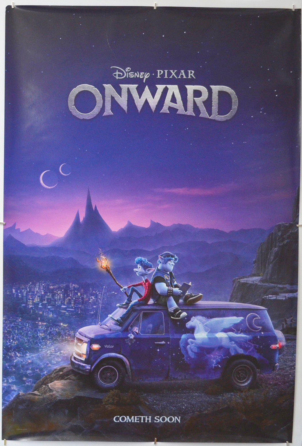 Onward (Teaser / Advance Version) Original One Sheet Poster - Film Poster - Movie Poster