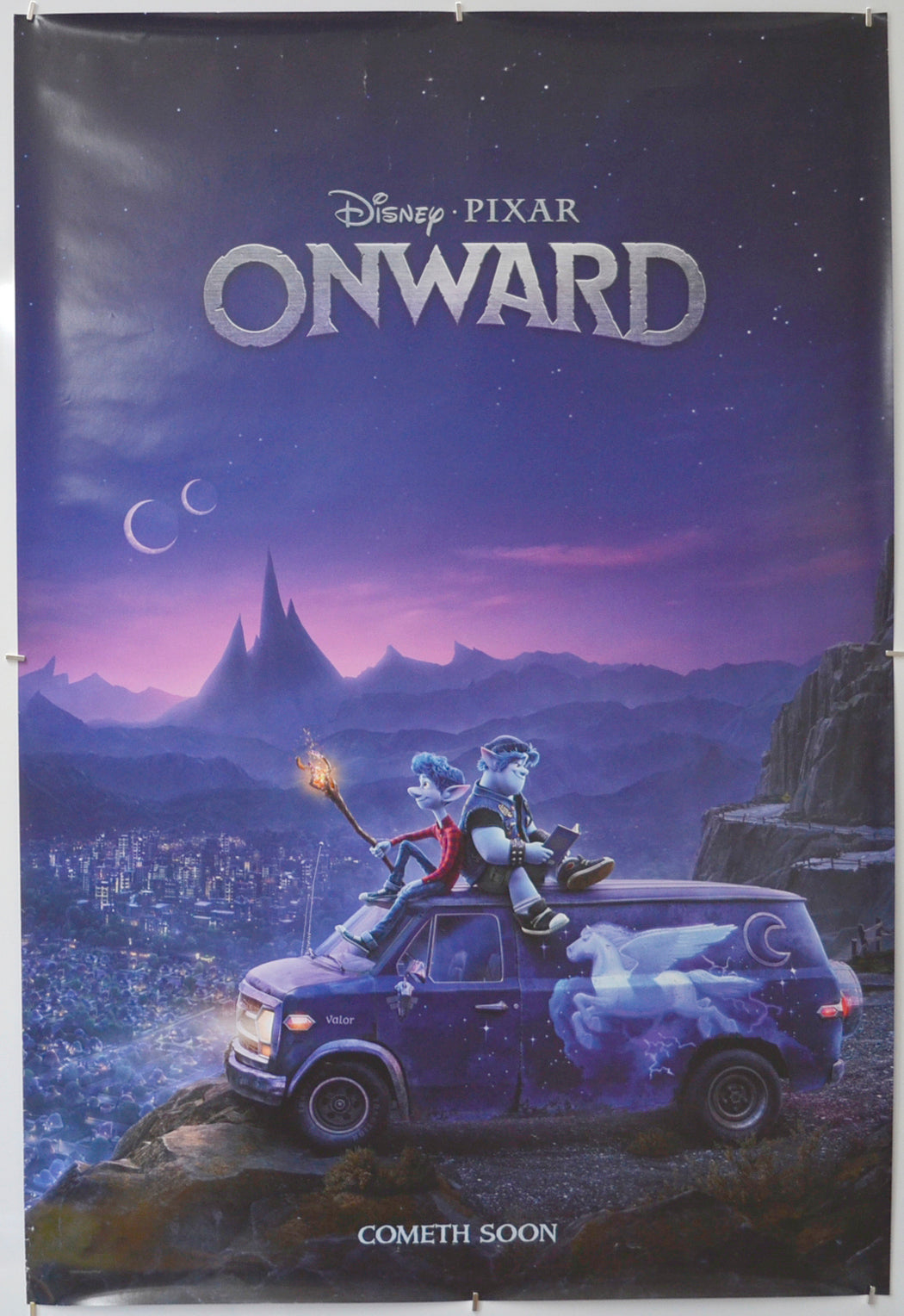 Onward (Teaser / Advance Version) Original One Sheet Poster - Film Poster - Movie Poster