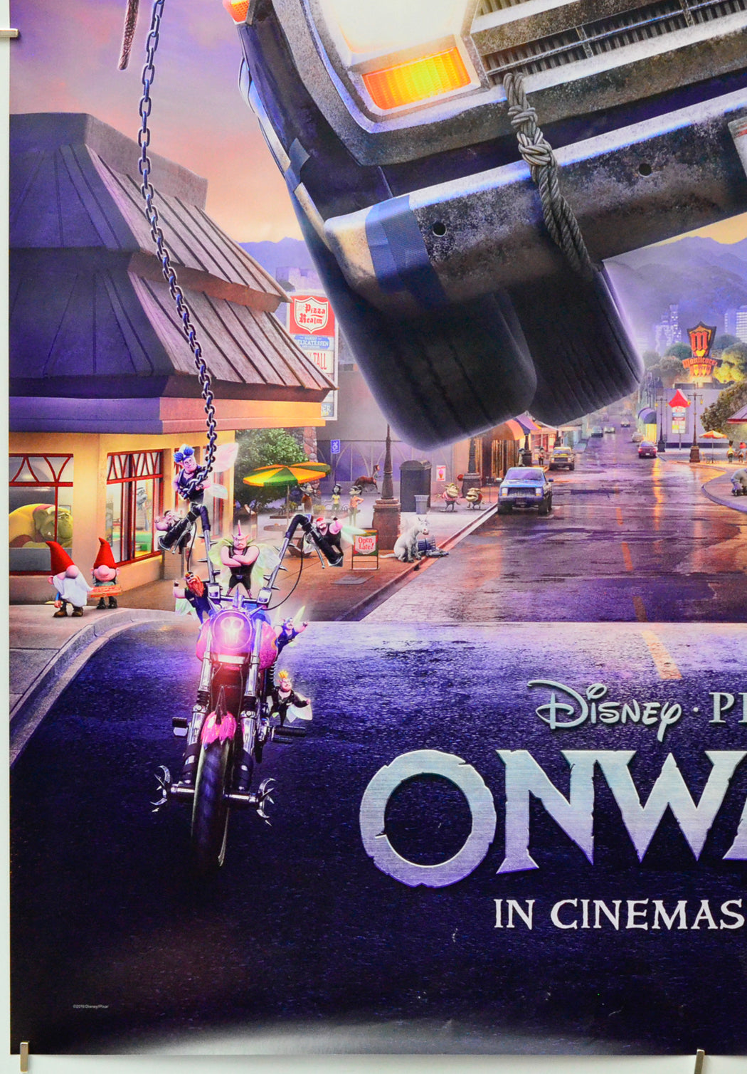 Onward (Bottom Left) Cinema One Sheet Movie Poster 