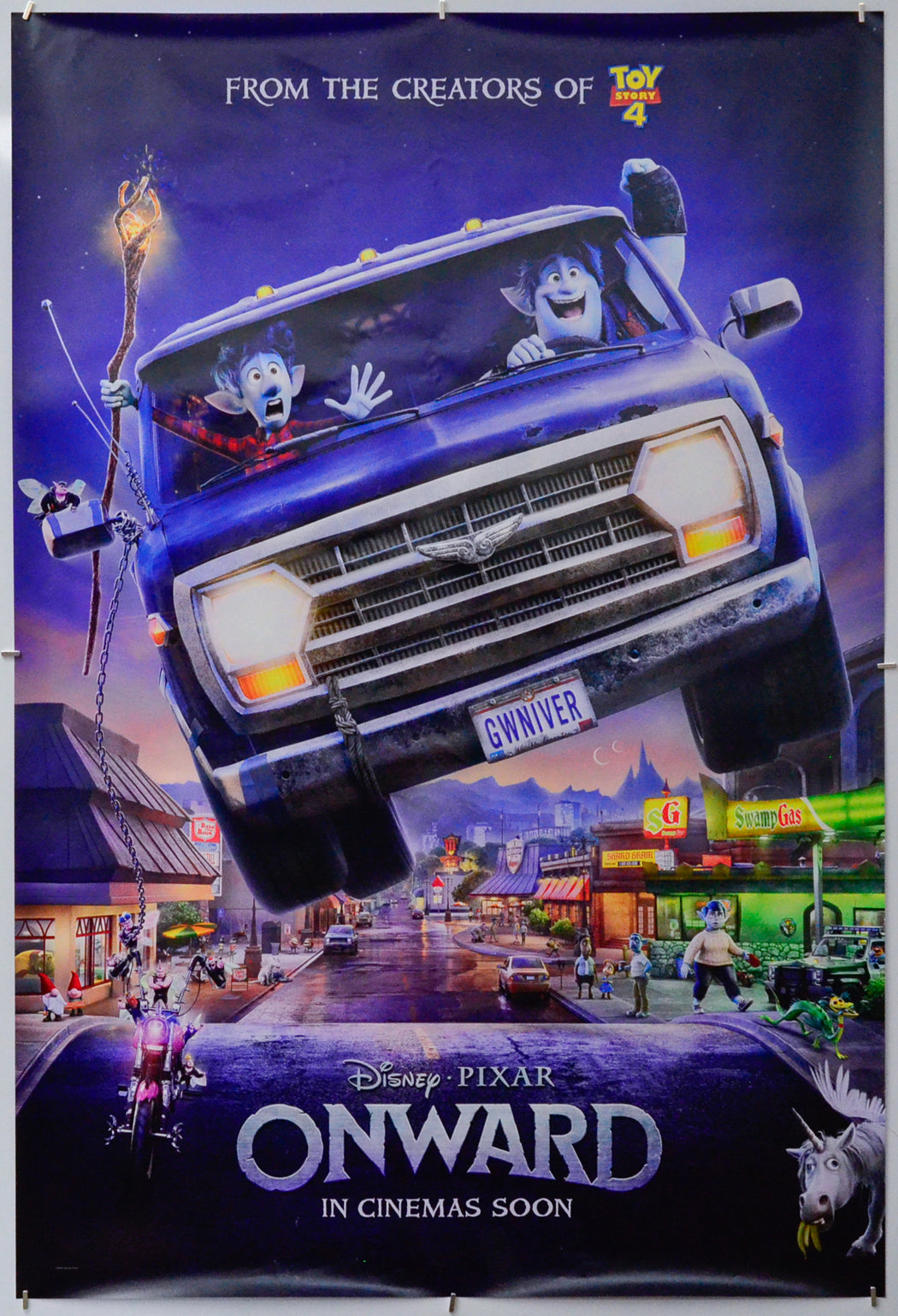 Onward - Original One Sheet Poster - Film Poster - Movie Poster 