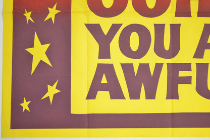 OOH...YOU ARE AWFUL (Bottom Left) Cinema Quad Movie Poster 