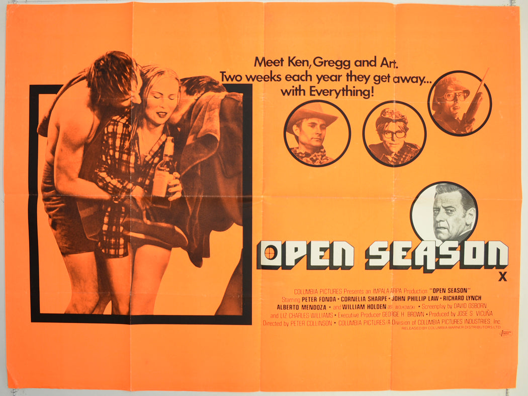 Open Season  Original British Quad Poster - Film Poster - Movie Poster 