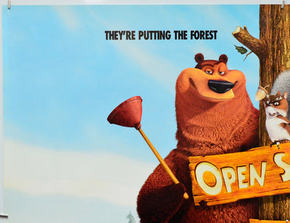 Open Season (Top Left) Cinema Quad Movie Poster 