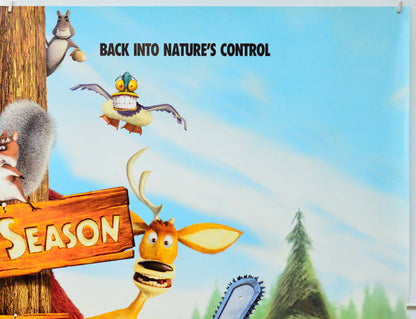 Open Season (Top Right) Cinema Quad Movie Poster 