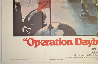 OPERATION DAYBREAK (Bottom Left) Cinema Quad Movie Poster 