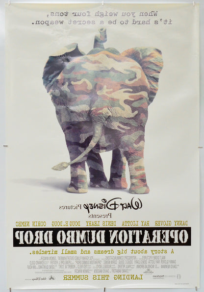 Operation Dumbo Drop (Back) Cinema One Sheet Movie Poster 