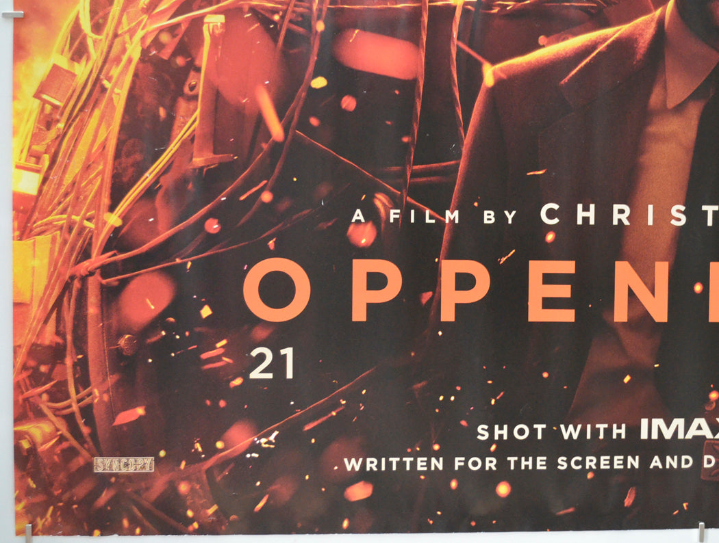 OPPENHEIMER (Bottom Left) Cinema Quad Movie Poster 