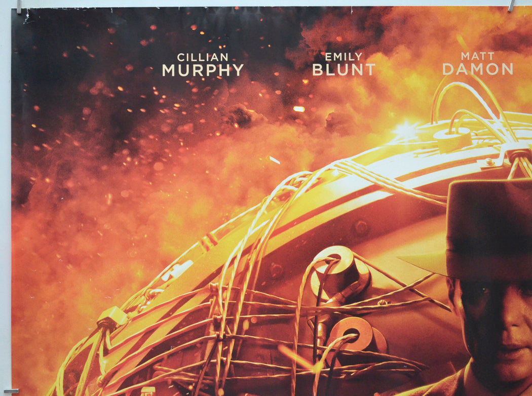 OPPENHEIMER (Top Left) Cinema Quad Movie Poster 