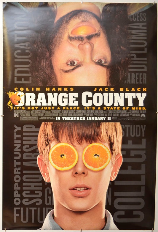 Orange County Original One Sheet Poster - Film Poster - Movie Poster