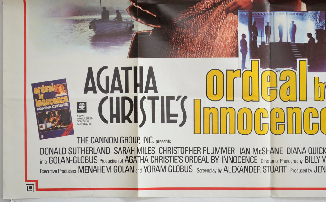 AGATHA CHRISTIE’S : ORDEAL BY INNOCENCE (Bottom Left) Cinema Quad Movie Poster 