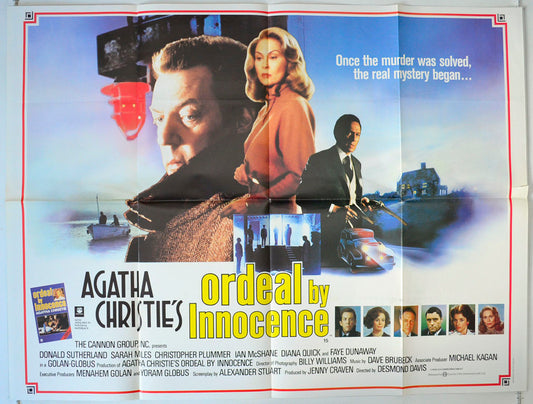 Agatha Christie's : Ordeal By Innocence Original British Quad Poster - Movie Poster