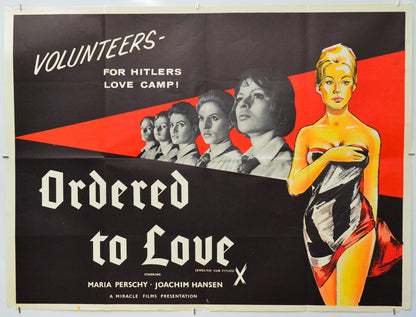 Ordered To Love - Original Quad Poster - Film Poster - Movie Poster