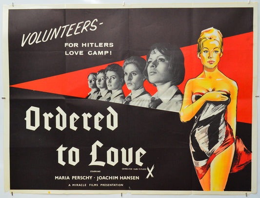 Ordered To Love - Original Quad Poster - Film Poster - Movie Poster