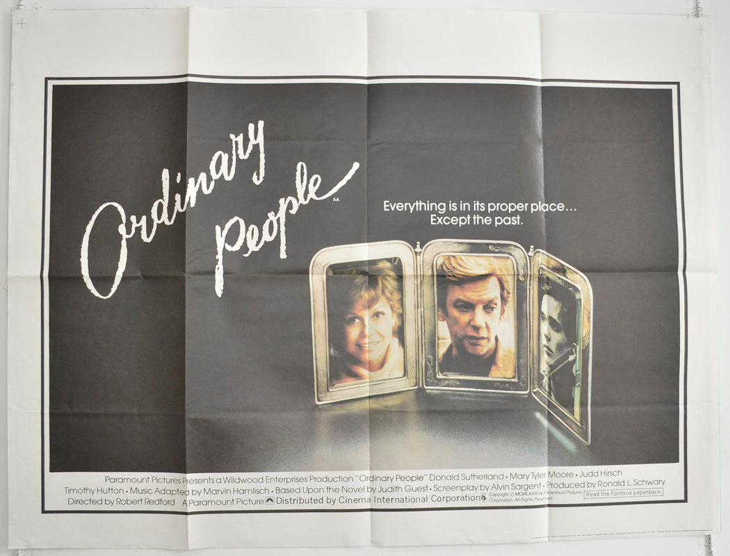 Ordinary People  Original British Quad Poster - Film Poster - Movie Poster 