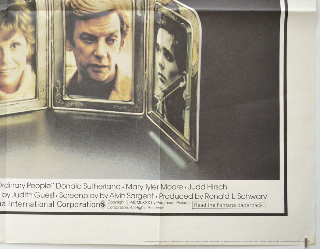 ORDINARY PEOPLE (Bottom Right) Cinema Quad Movie Poster 