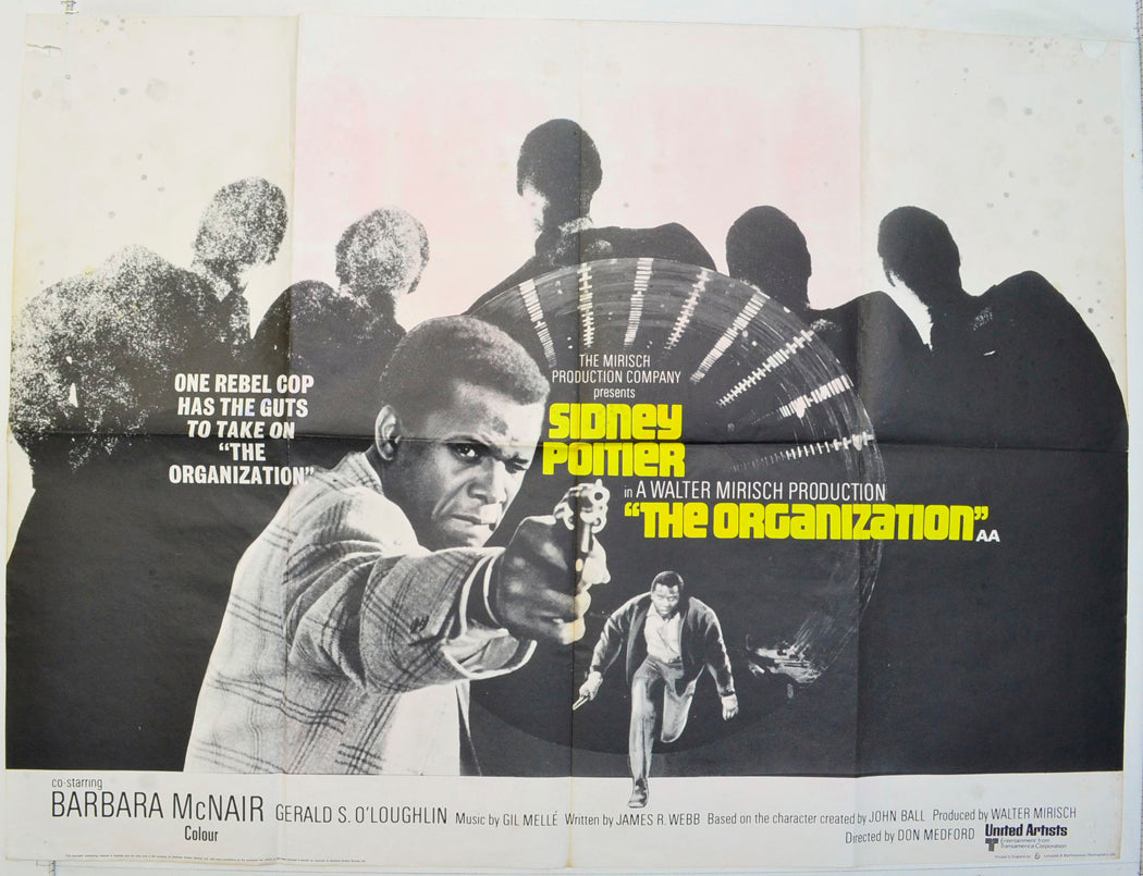 The Organization  Original British Quad Poster - Film Poster - Movie Poster