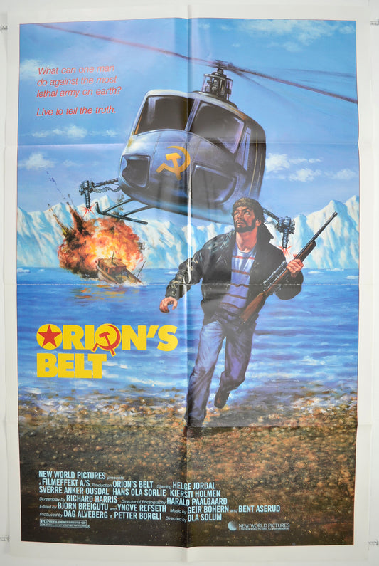 Orion's Belt  (a.k.a. Orions belte)  Original One Sheet Poster - Film Poster - Movie Poster 