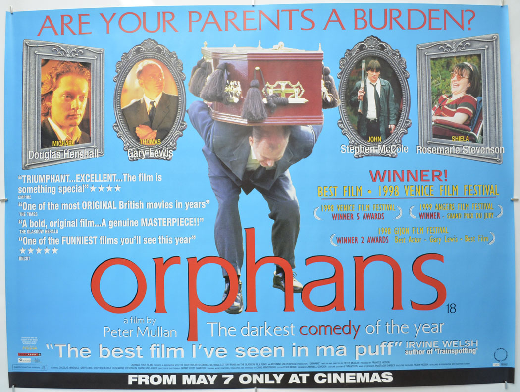 Orphans Original Quad Poster - Film Poster - Movie Poster