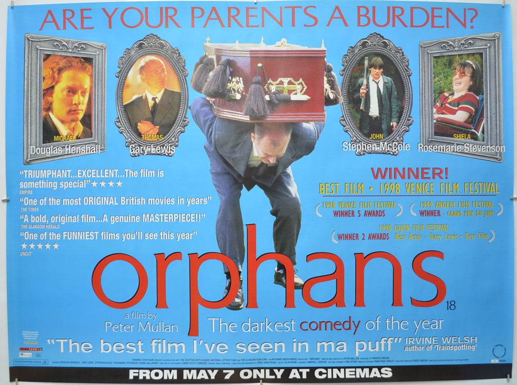 Orphans Original Quad Poster - Film Poster - Movie Poster