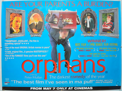 Orphans Original Quad Poster - Film Poster - Movie Poster