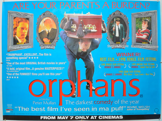 Orphans Original Quad Poster - Film Poster - Movie Poster