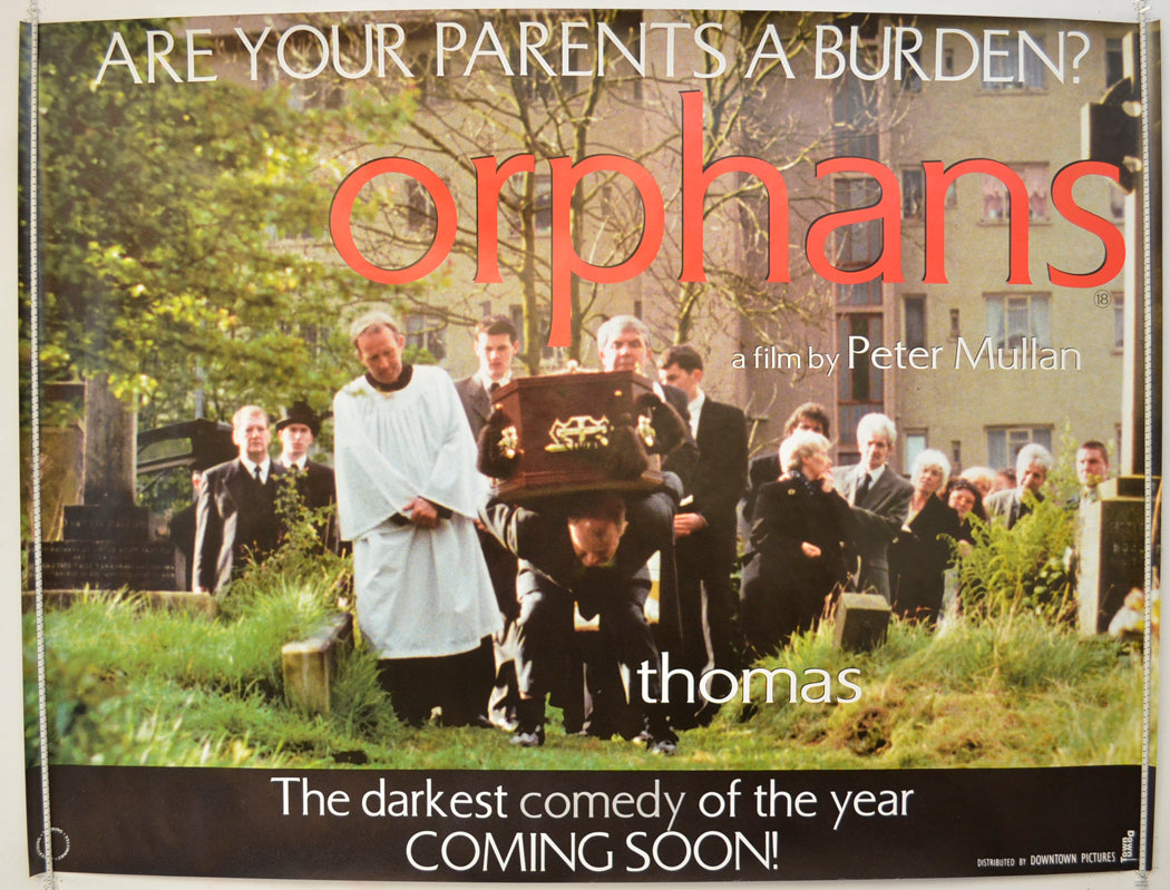 Orphans  (Teaser / Advance Version)   Original Quad Poster - Film Poster - Movie Poster