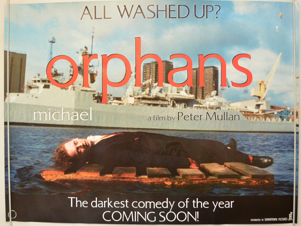 Orphans  (Washed Up Teaser / Advance Version)   Original Quad Poster - Film Poster - Movie Poster