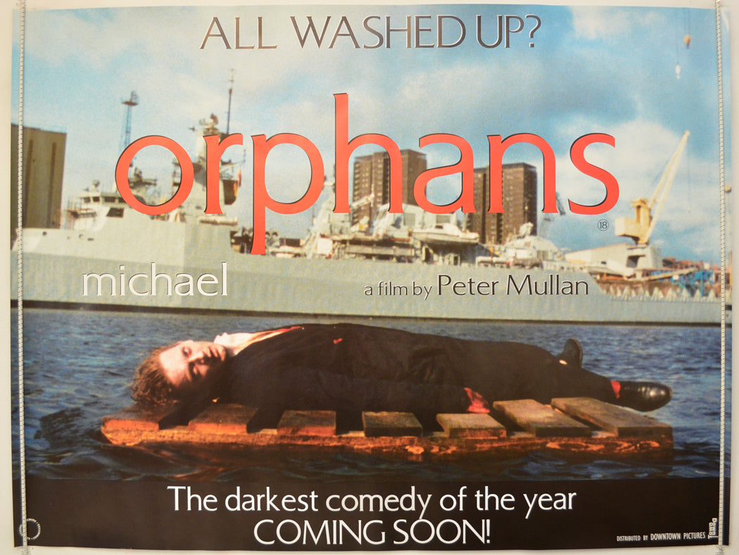 Orphans  (Washed Up Teaser / Advance Version)   Original Quad Poster - Film Poster - Movie Poster