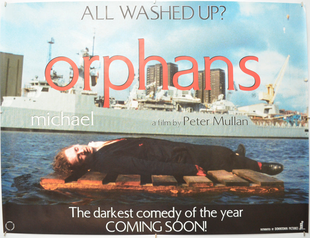 Orphans (Washed Up Teaser / Advance Version) Original Quad Poster - Film Poster - Movie Poster