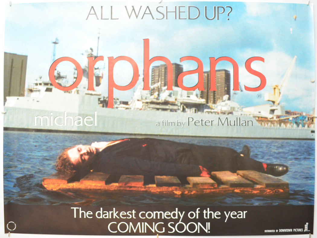 Orphans (Washed Up Teaser / Advance Version) Original Quad Poster - Film Poster - Movie Poster