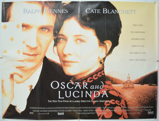 Oscar And Lucinda - Original Quad Poster - Film Poster - Movie Poster