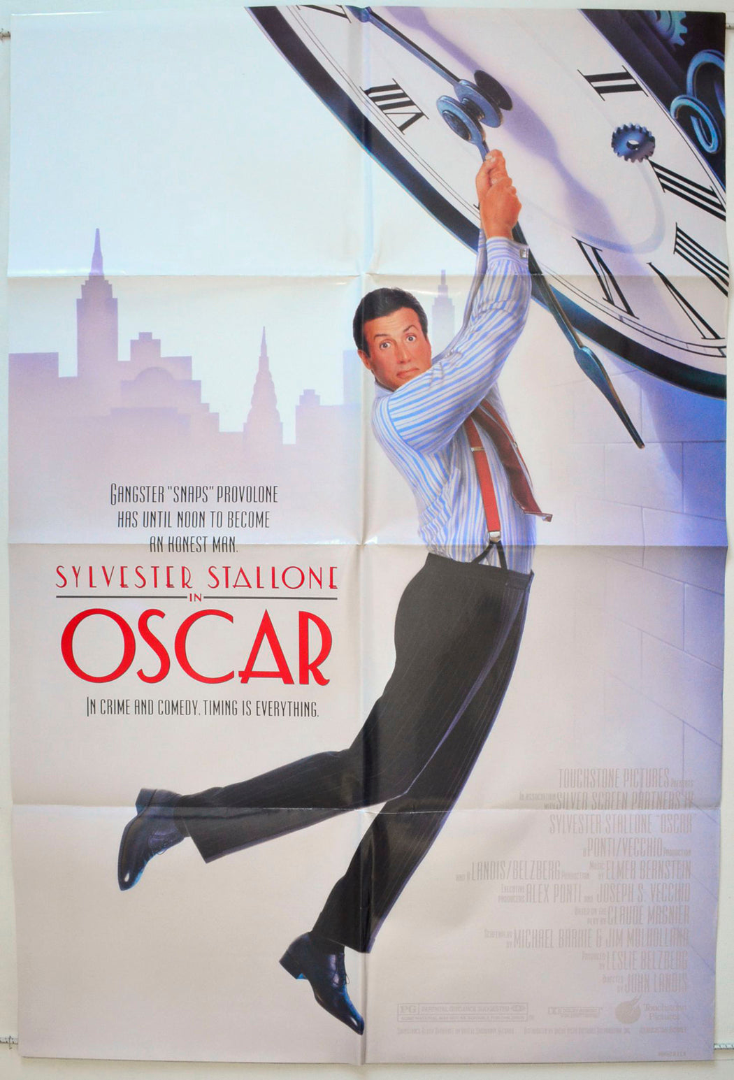 Oscar Original One Sheet Poster - Movie Poster