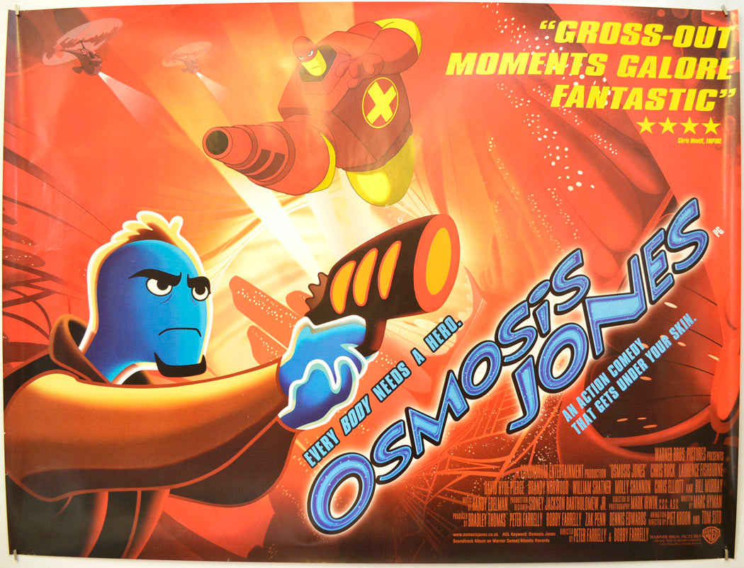 Osmosis Jones Original Quad Poster - Film Poster - Movie Poster