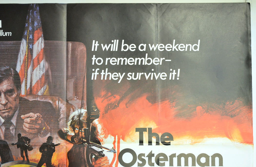 THE OSTERMAN WEEKEND (Top Right) Cinema Quad Movie Poster 