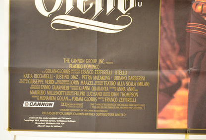 OTELLO (Bottom Left) Cinema Quad Movie Poster 