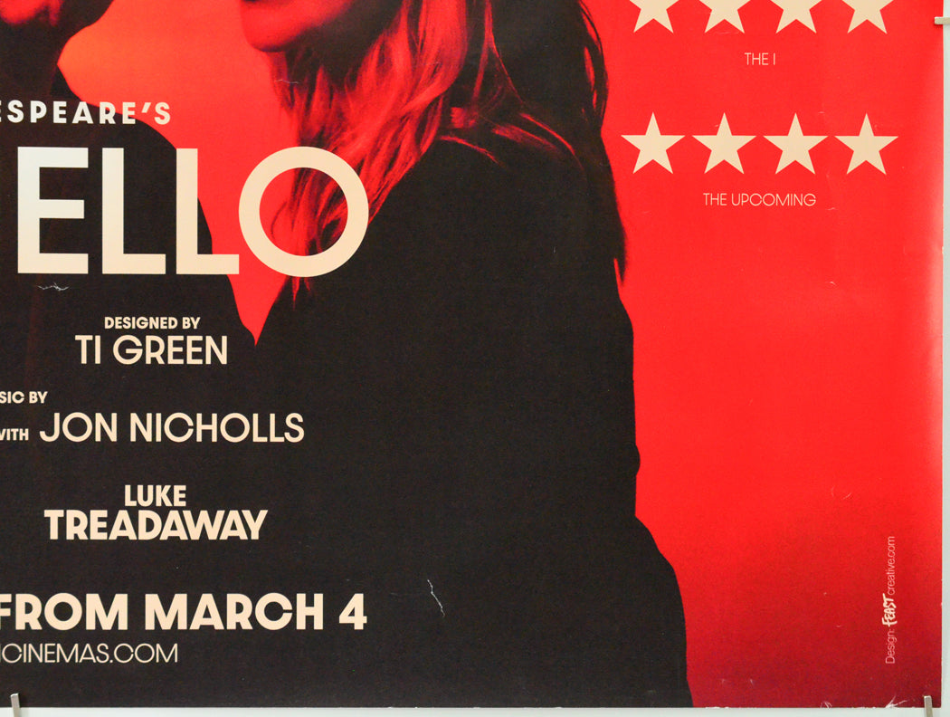 Othello (Bottom Right) Cinema Quad Movie Poster 