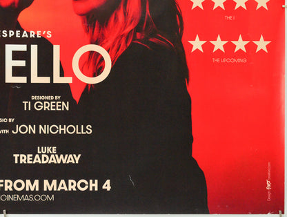 Othello (Bottom Right) Cinema Quad Movie Poster 