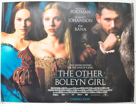 The Other Boleyn Girl Original Quad Poster - Film Poster - Movie Poster  