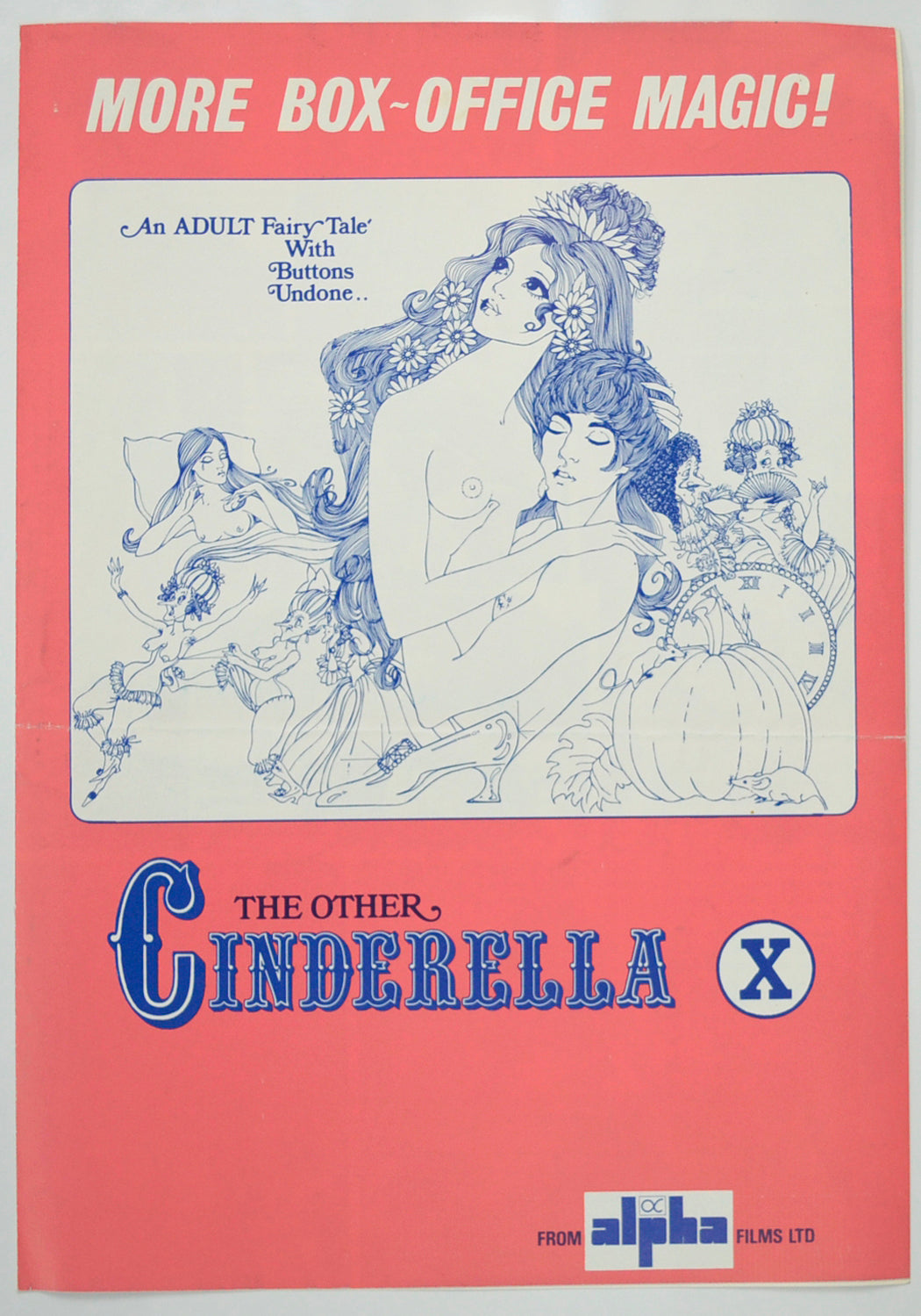 The Other Cinderella Original 4 Page Cinema Exhibitors Campaign Pressbook (UK)