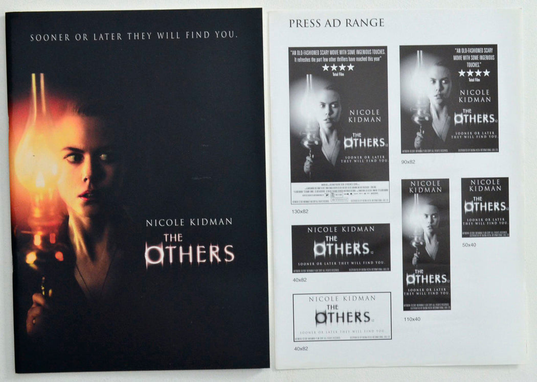 The Others   Original 26 Page Cinema Exhibitors Production Information Brochure C664