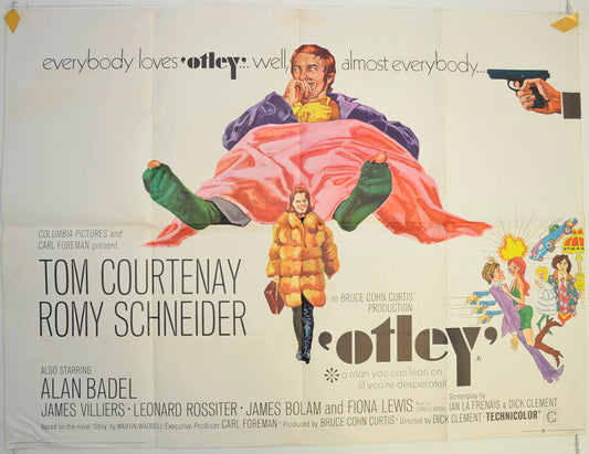 Otley  Original British Quad Poster - Film Poster - Movie Poster 