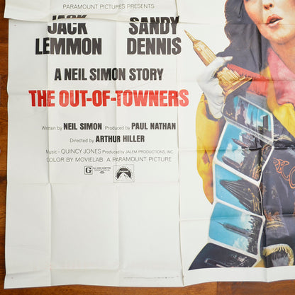 THE OUT OF TOWNERS – 6 Sheet Poster – BOTTOM Left